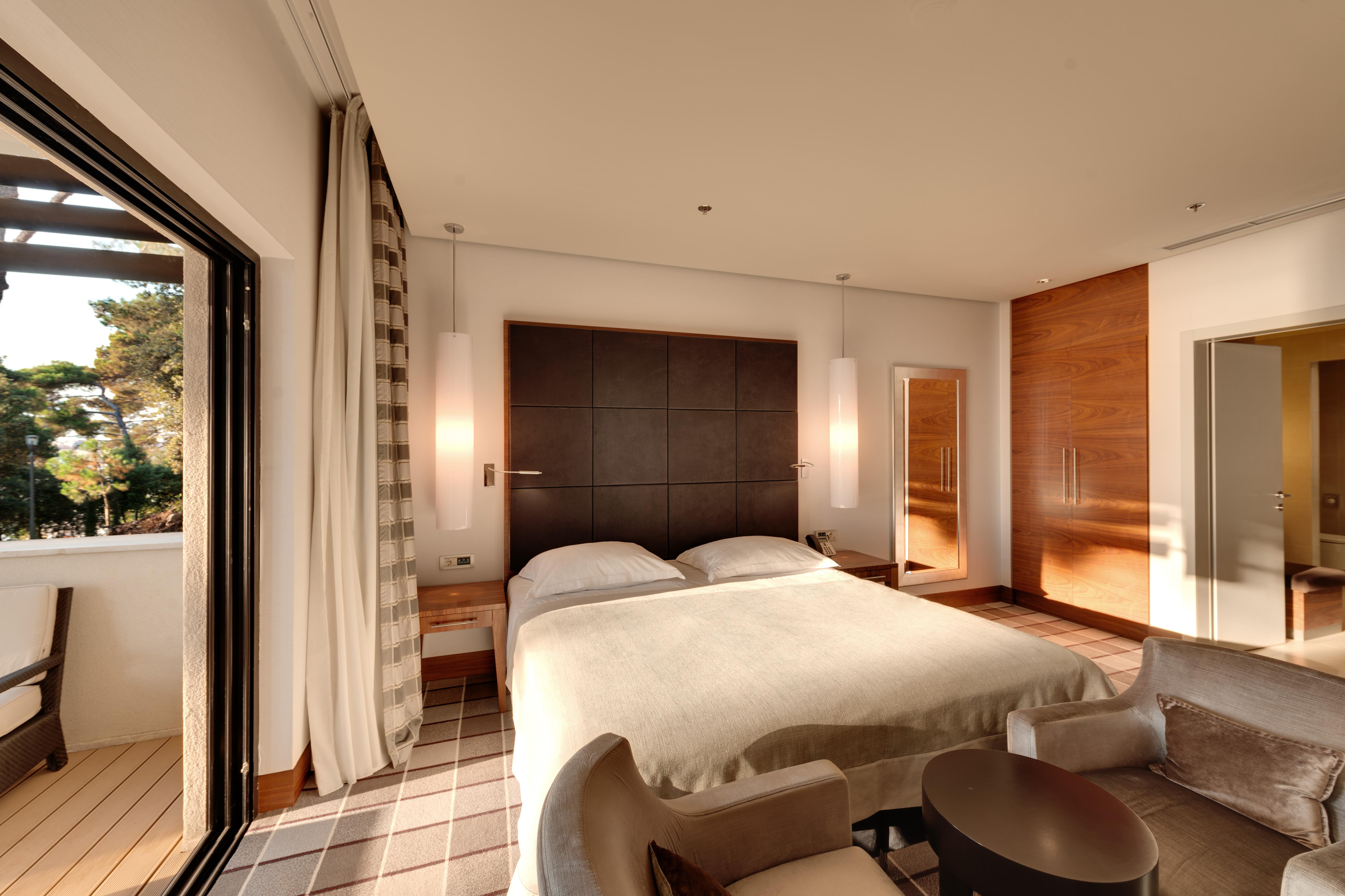 Hotel Monte Mulini Rovigno Esterno foto A bedroom